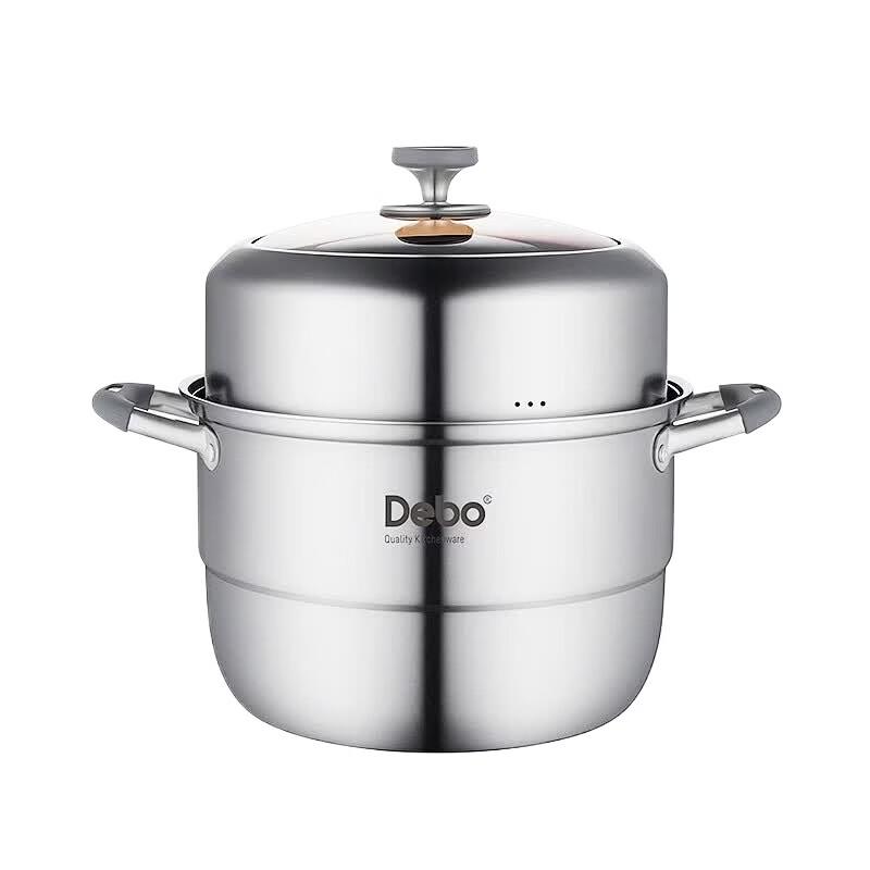 Debo 30cm Double Layer Anti-Dry Burn Steamer