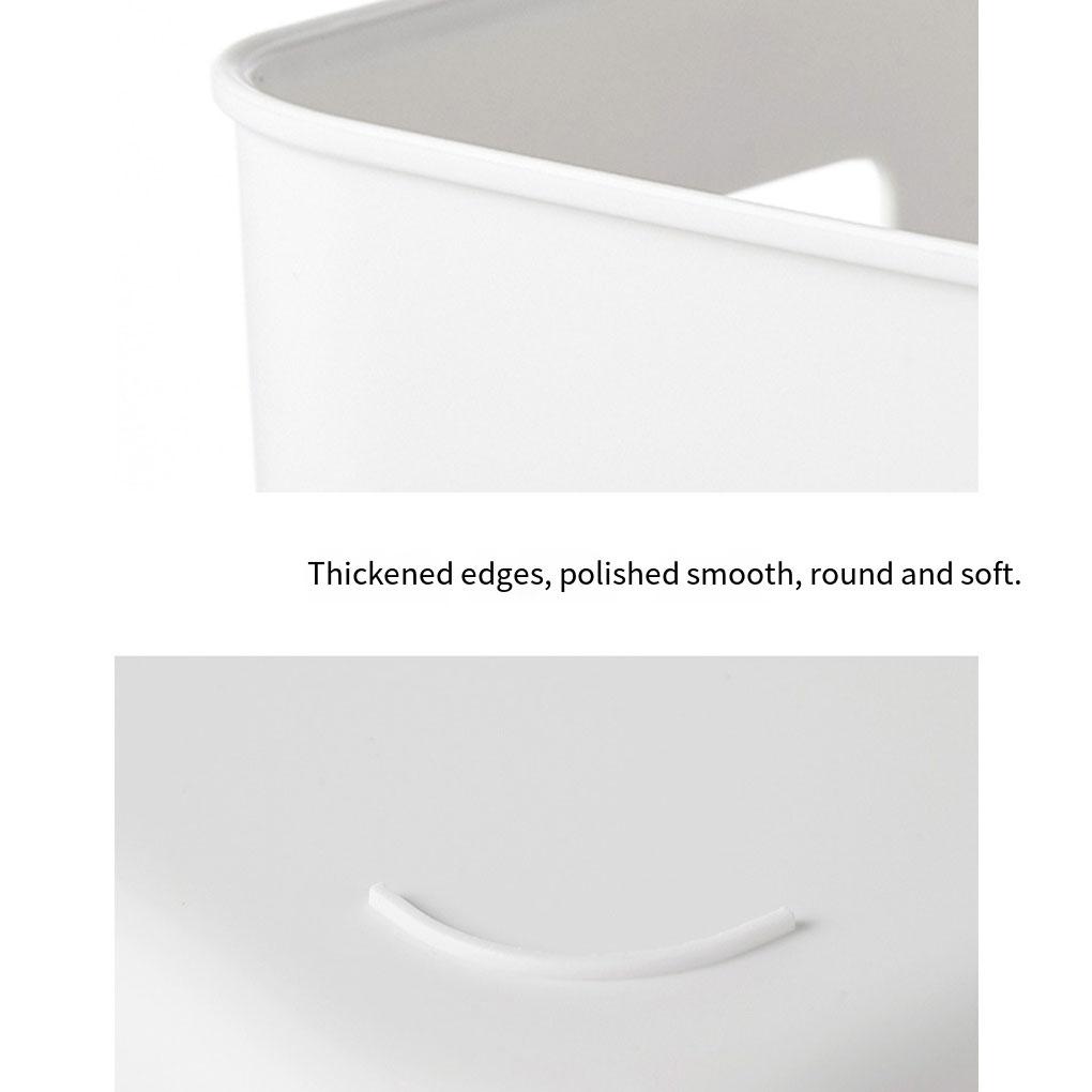 Convenient Plastic Storage Box For Kitchen Sundries Easy To Clean And Store