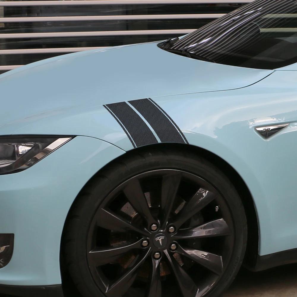 Car Sticker For Tesla Model 3 Y Car Fenders Marks Stickers Waterproof Vinyl Decal Sticker Custom Auto Exterior Car Accessories