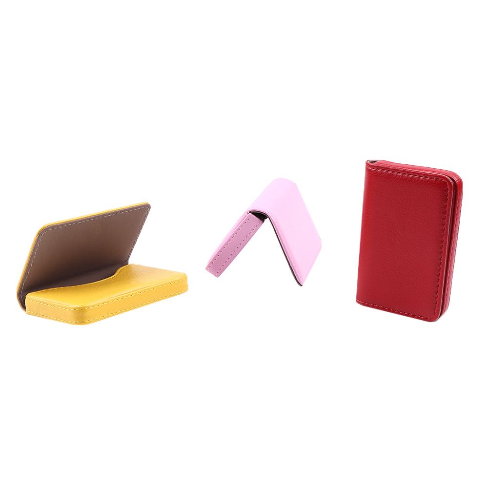 Fashion Creative PU Leather Holder Wallets & Holders Card Holder Wallet Money Clips Business Card