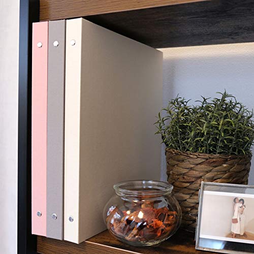 Fujifilm Half-Size Print Pocket Album, Holds 270 A4 Prints, Dusty Gray, HSP-270AL-GR