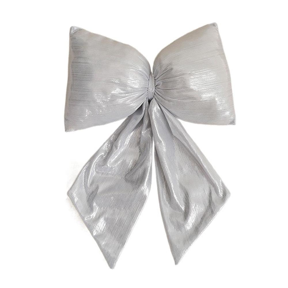 Tree Topper Decor Christmas Plaid Bowknot Elegant Christmas Wreaths Bow  Happy New Year Decoration
