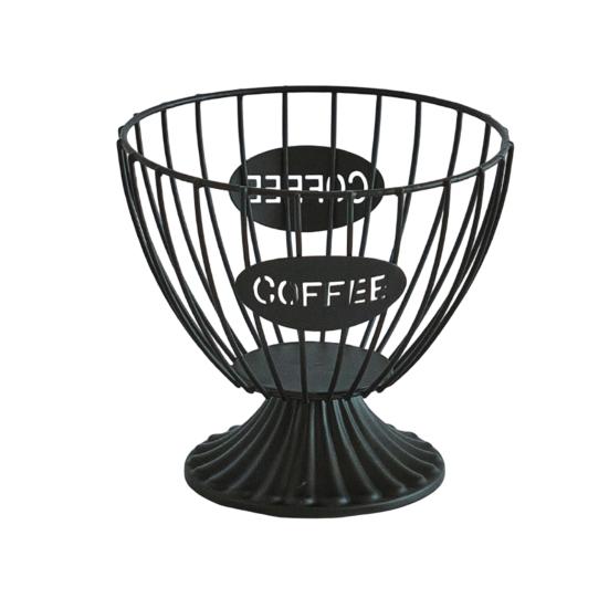 Coffee Capsule Storage Bowl Large Capacity Espresso Pods Organizer Countertop Coffee Capsule Holder for Snacks Candies Coffee Bar