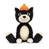 Jellycat Jack Plush Medium Inch Cat and Kitten Stuffed Animal Classic Kids Gift Toy, 12.5