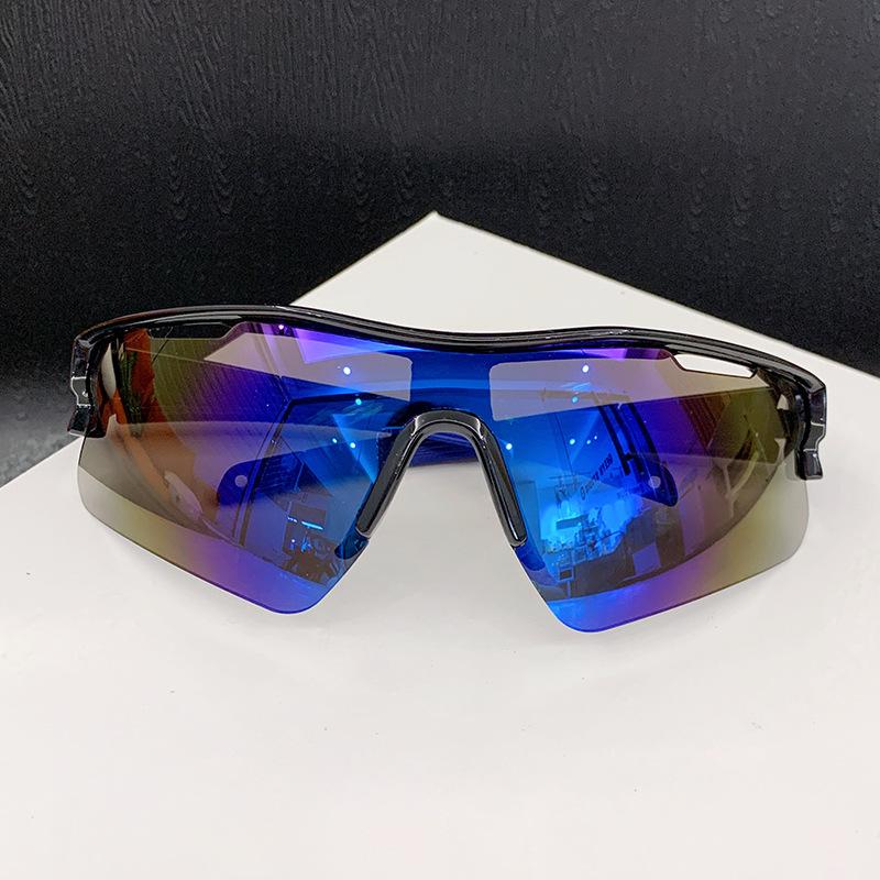 Non-polarized Fashion Outdoor Sports Large Frame Glasses, Men Decorative Glasses, Erfect Gift for Birthday, Holiday, Party, Christmas