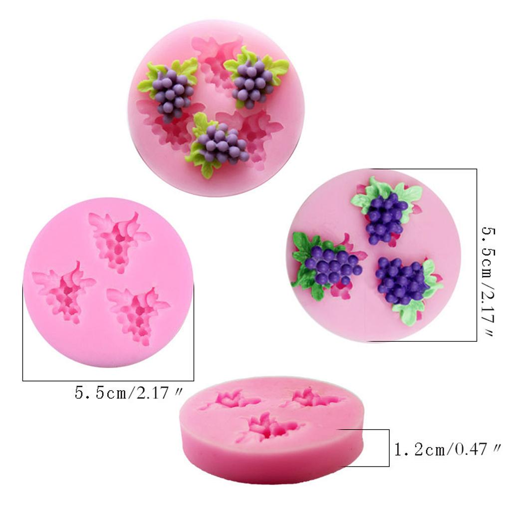 DIY Grapes Shape Resin Molds Silicone Molds for Children Epoxy Resin Casting