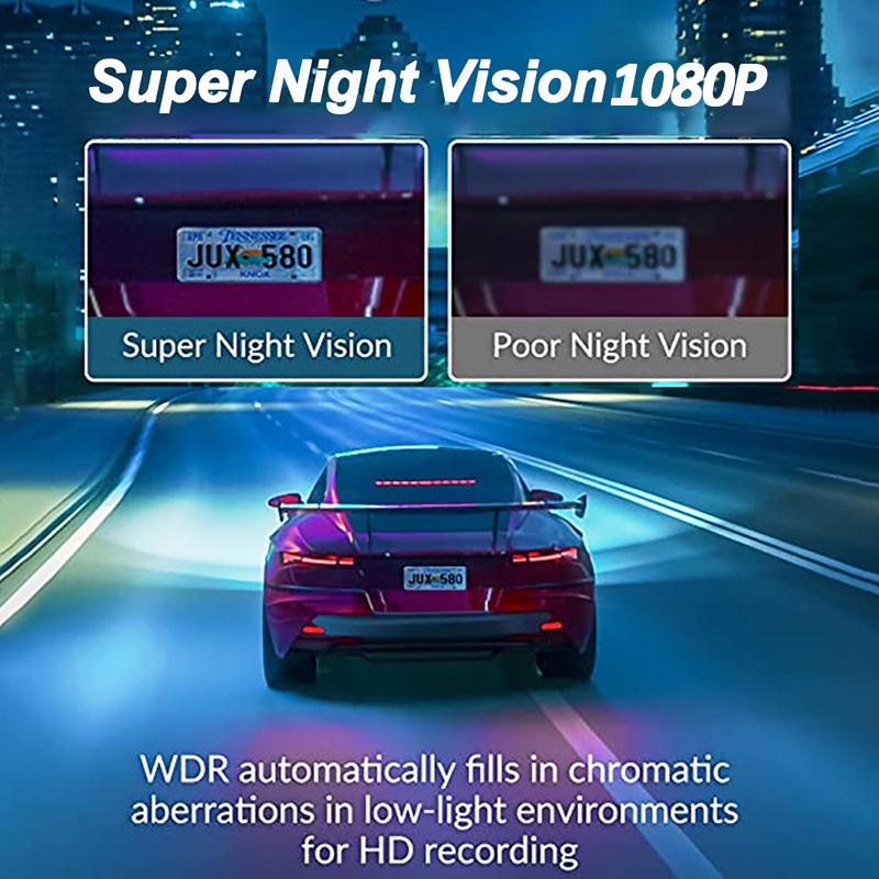 1080P WIFI Dashcam für Autos 3-Kanal-Recorder Video WIFI Dual Len Dashcam Auto Dvr Rückansicht Kamera für Fahrzeug Auto Zubehör