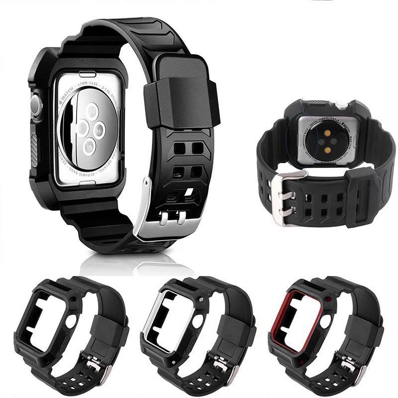 Stylish Apple Watch Tpu Band With Full Button Protection Durable And Fashionable