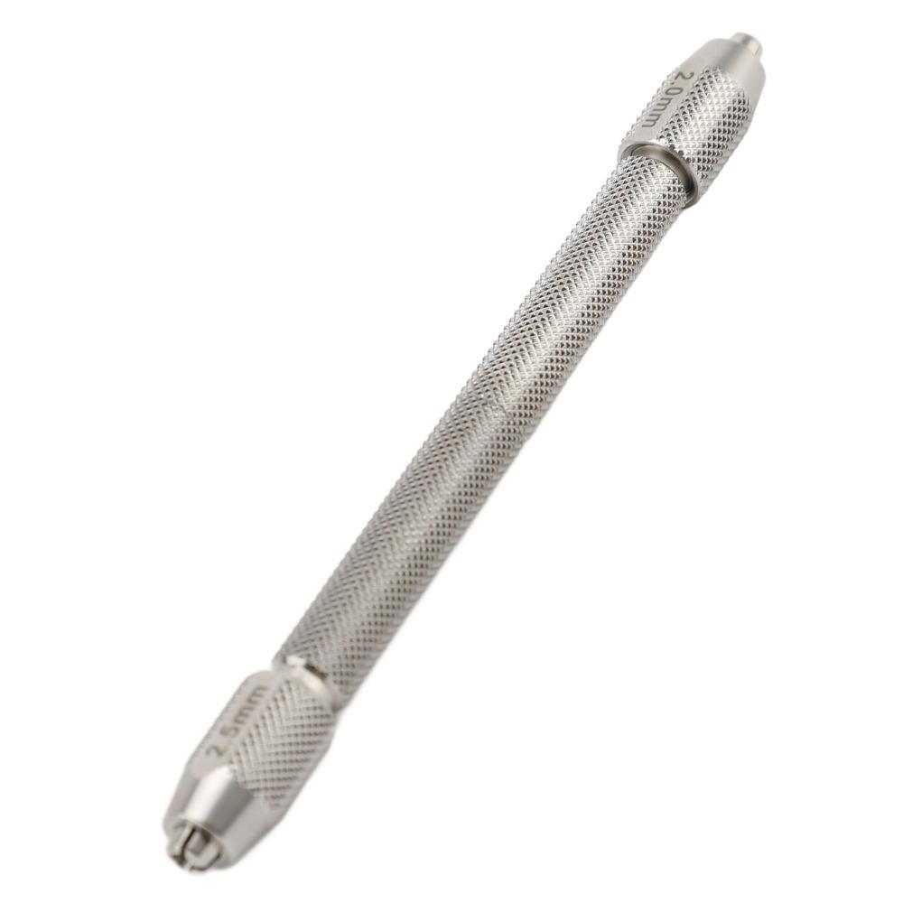 Steel Dual Head Chrome Steel Watch Winding Chuck Watch Internal Component Maintenance