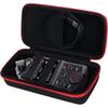 co2CREA Storage Case Compatible with TASCAM Portacapture X6 Recorder Black Lightweight Protective Case