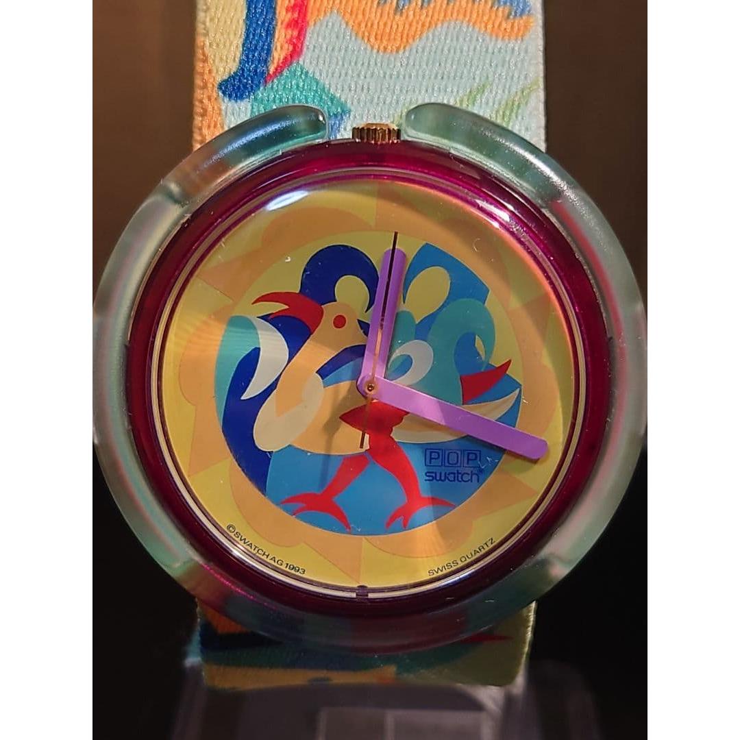 Used POP Swatch 435 quartz wristwatch