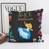 Anime A-Alice In Wonderland Pillow Case Square Pillow Bedroom Sofa Leisure Comfort Cushion Car Living Room Home Decoration