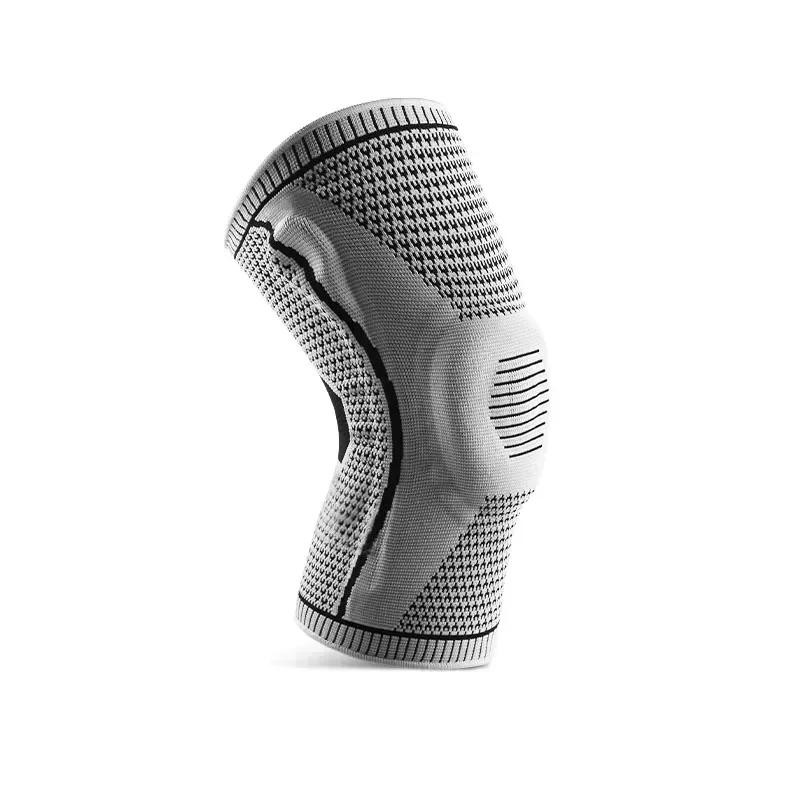 

Полный бандаж на колено, ремень, надколенник, медиальная силиконовая поддержка, дропшиппинг, компрессионная защита, спортивные накладки, бег, баскетбол XL