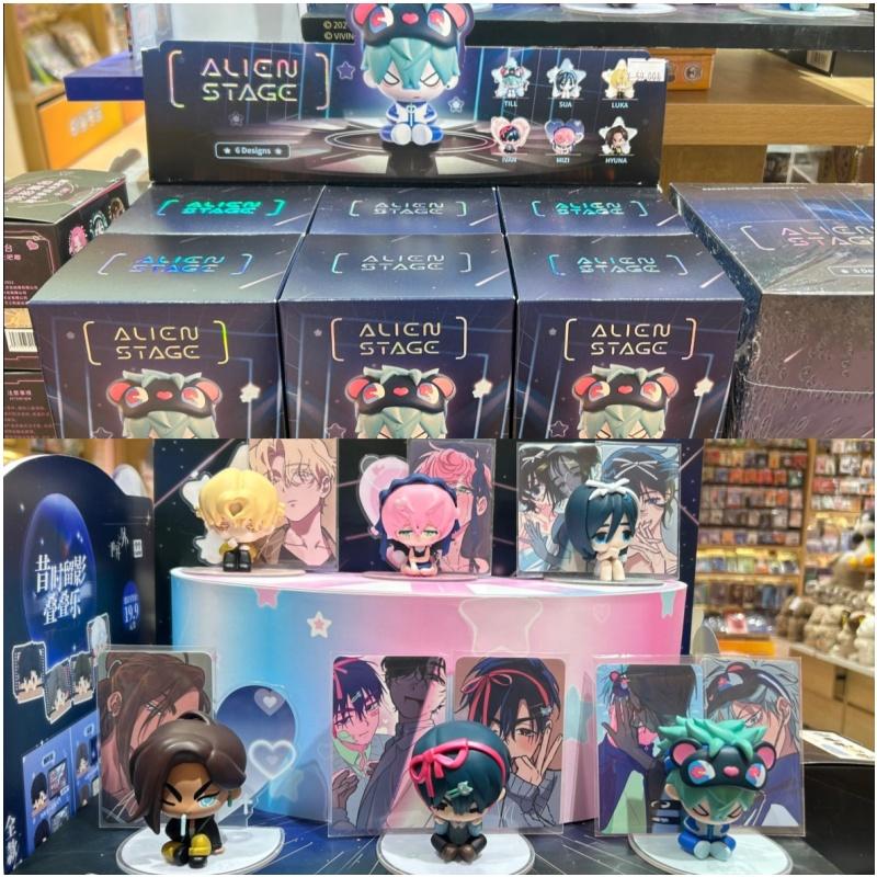 New Alien Stage Free Stage Series Anime Character Mini Model Doll Surprise Desktop Decoration Toy Gift