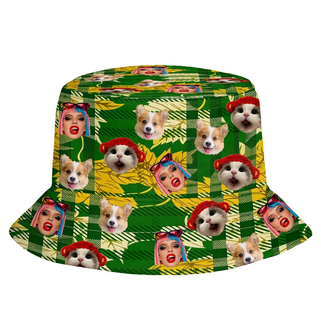 Personalizovaný potištěný rybářský klobouk