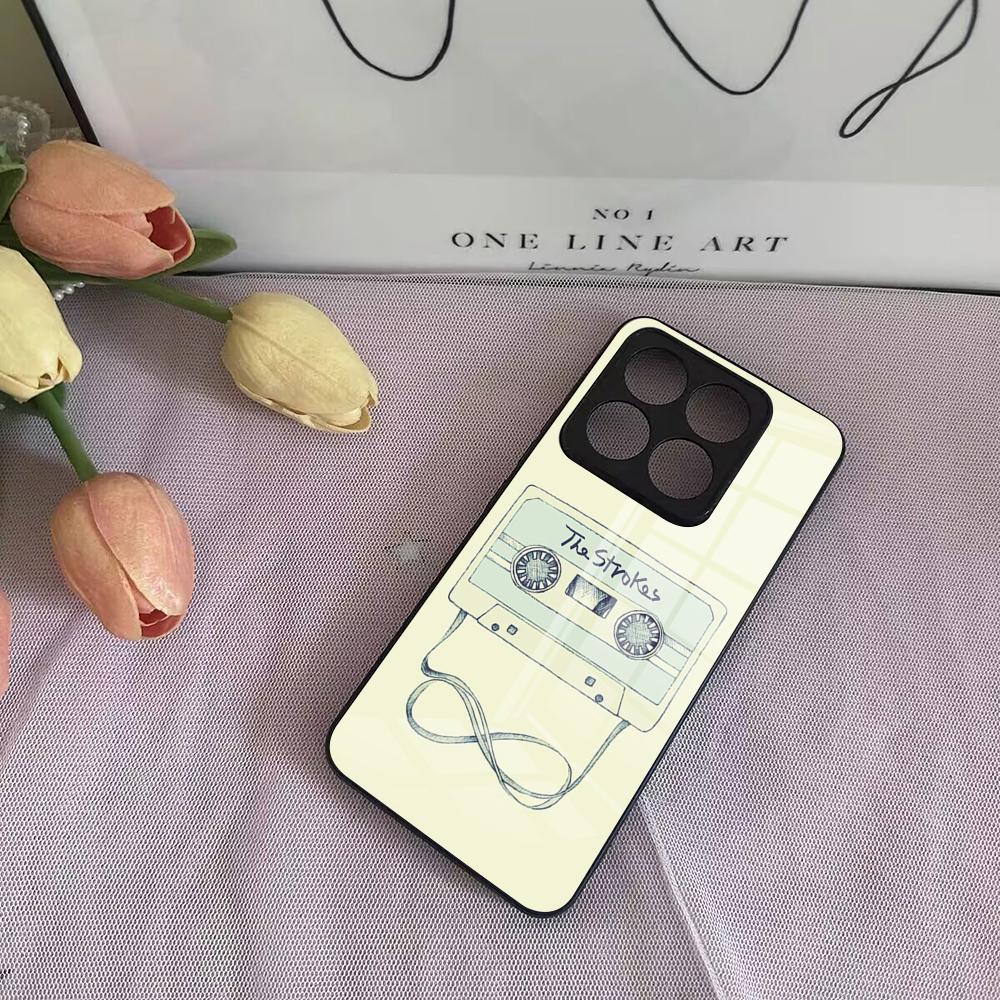 Band The Strokes Phone Case For Xiaomi Poco F3 F4 F5 F6 X3 NFC X4 GT X5 6 M3 M4 M5 M5s M6 Pro 4G 5G Glass Cases