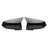 2x Car Reversing Side Door Wing Mirror Housing Cover Casing for F30 F35 51167292745 Right Left Passenger Side Mirror Cap