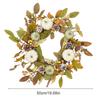 Artificial Pumpkin Wreath Autumn Pumpkin Wreath with Pumpkin Berry Mixed Leaves Window Wall Door Decoration