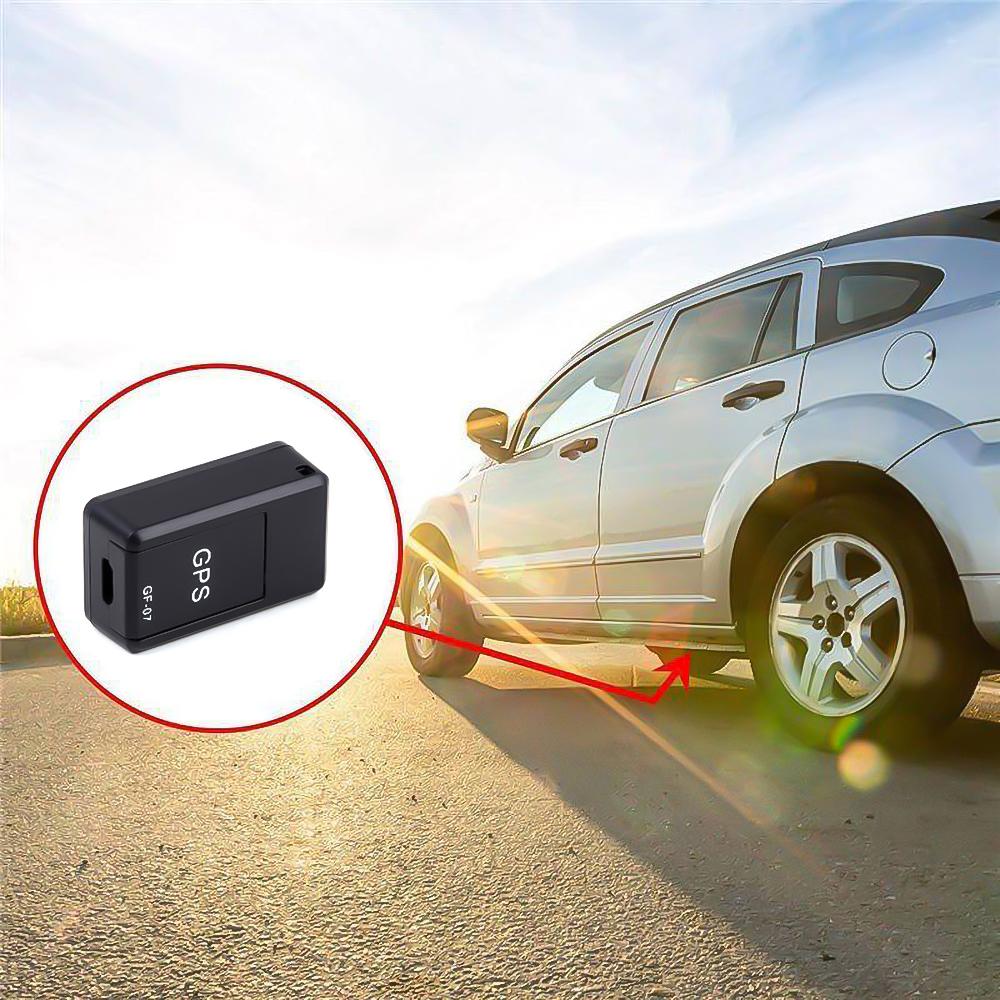 Mini GF07 Tracker Strong Magnetic Car Vehicle Tracker Real-Time Tracking Anti-lost Anti-theft Device Mini Portable Precise Positioning GPS Locator