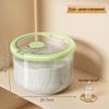Rotatable Household Rice and Grain Storage Box: Insect & Moisture-Proof, Sealed, Compartmented Bucket