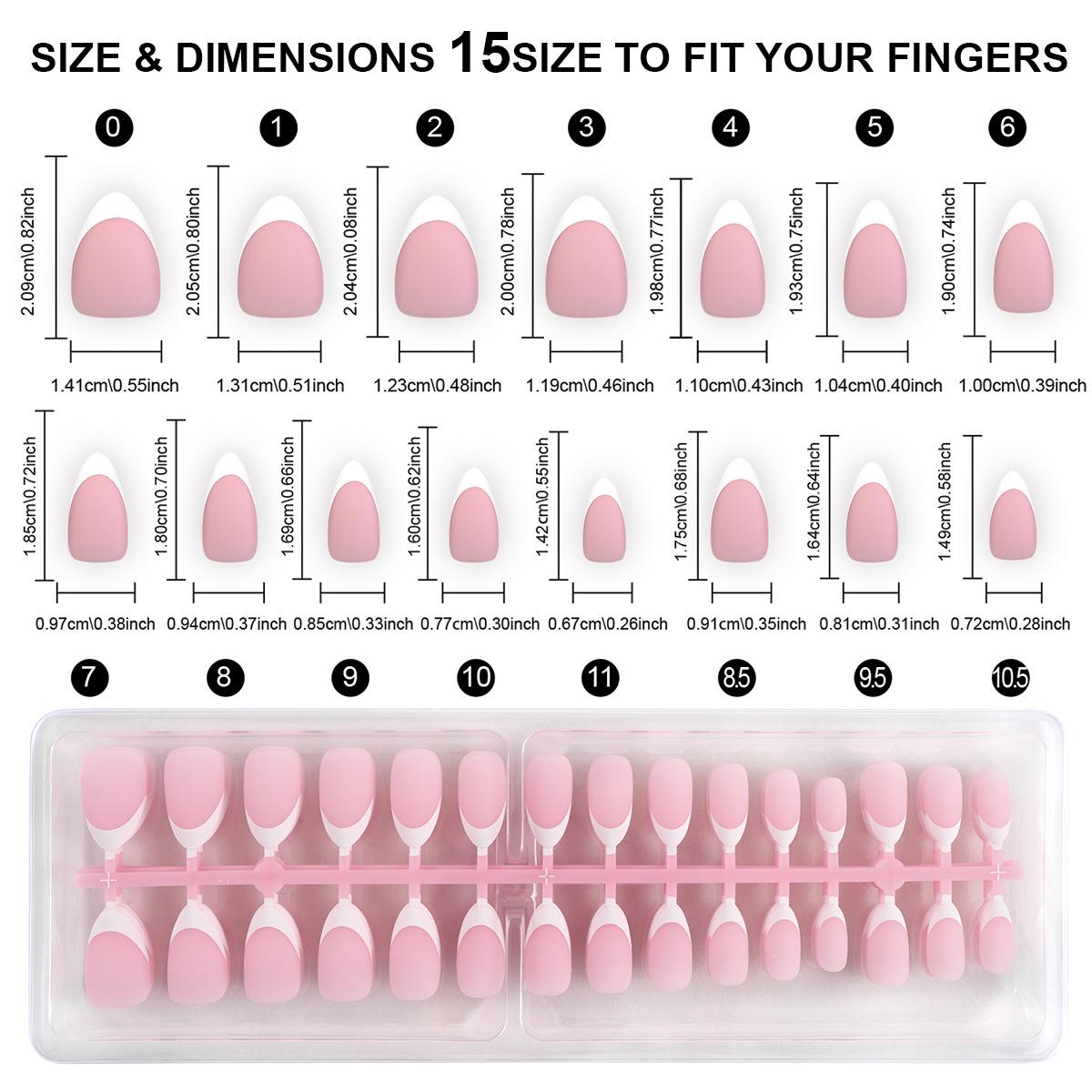 

Ультратонкие бесшовные нюдовые типсы для французского маникюра - Наклейки для накладных ногтей, не требующие баффинга