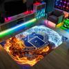 Everton Football Design Crystal Velvet Carpet Cozy Non?Slip Printed Rug For Bedroom Living Room Entrance