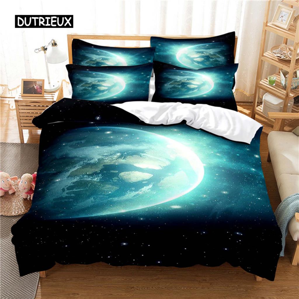 Earth Bedding Set Duvet Cover Set 3d Bedding Digital Printing Bed Linen Queen Size Bedding Set Fashion Design
