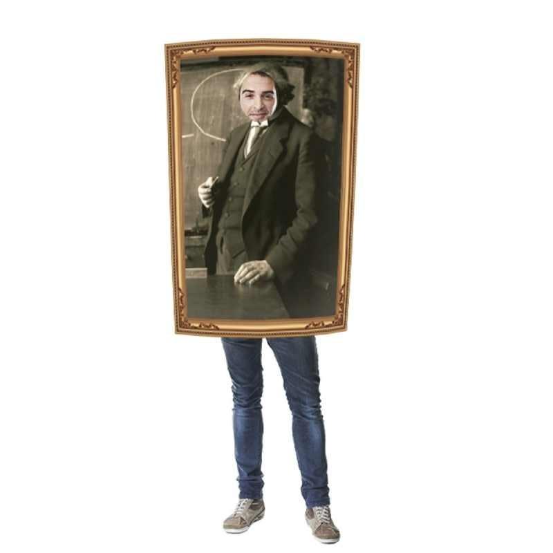 Mona Lisa Cosplay-kostyme med polyesterstoff for Halloween og temafester