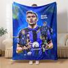 Dynamic Soccer Celebration Blankets Flannel Printed Breathable Warm Throw Blanket for Home Office Bedspreads 0708a47