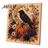 Handmade Holiday Gift Ideas Halloween Faux Pearl Art DIY Kit, Spooky Cute 3D Beads Painting Crafts, Mosaic Crafts for Adults Gothic Ghost Pumpkin Cat