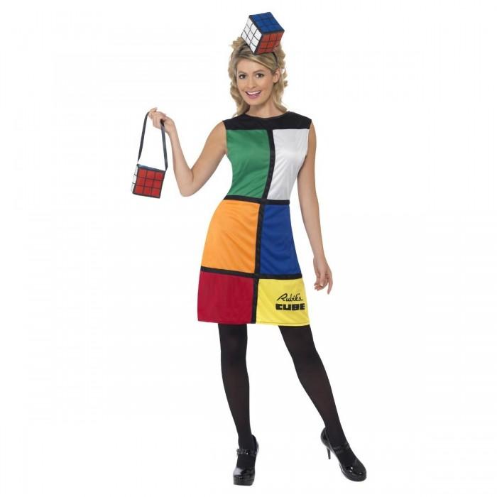 Smiffys Womens/Ladies Rubik´s Cube Costume