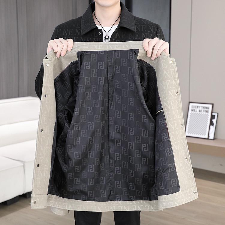 2026 Men's Summer Long Sleeve Casual Lapel Jacket – Trendy, Versatile, Light Luxury Top
