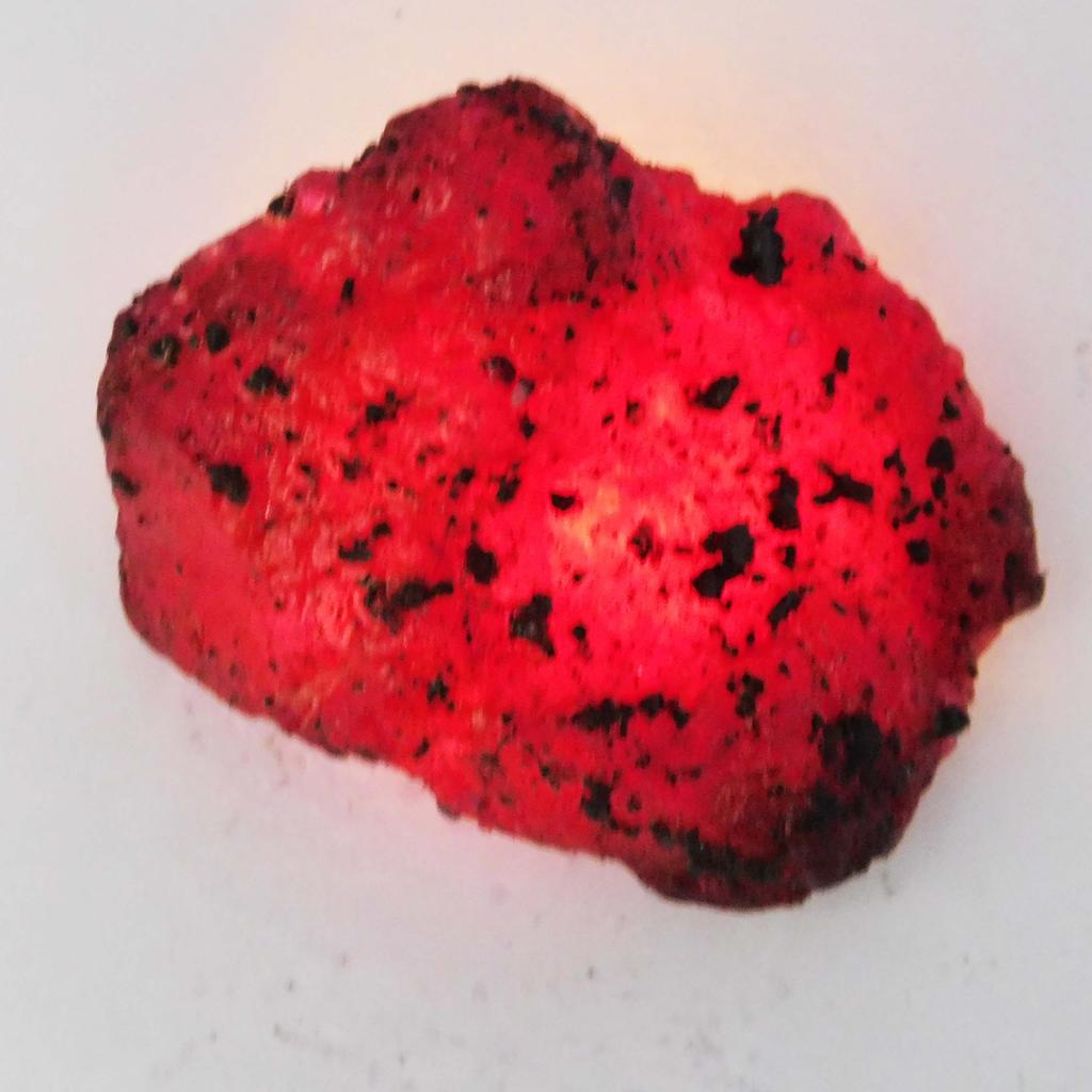 Natural Red Ruby 108ct Rough Certified Loose Gemstone
