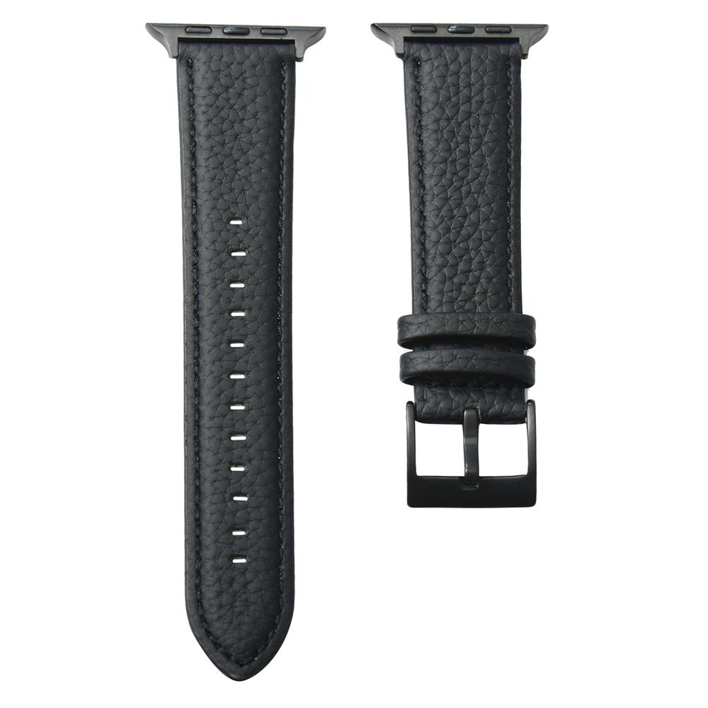 

Watch Band for Apple Watch Series 10 42mm/9 8 7 41mm/SE (2023) SE (2022) SE 6 5 4 40mm/3 2 1 38mm Genuine Cow Leather Strap Dark Brown