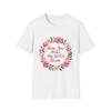Floral Mother's Day T-Shirt, Gift for Mom, Softstyle Tee, Spring Fashion,