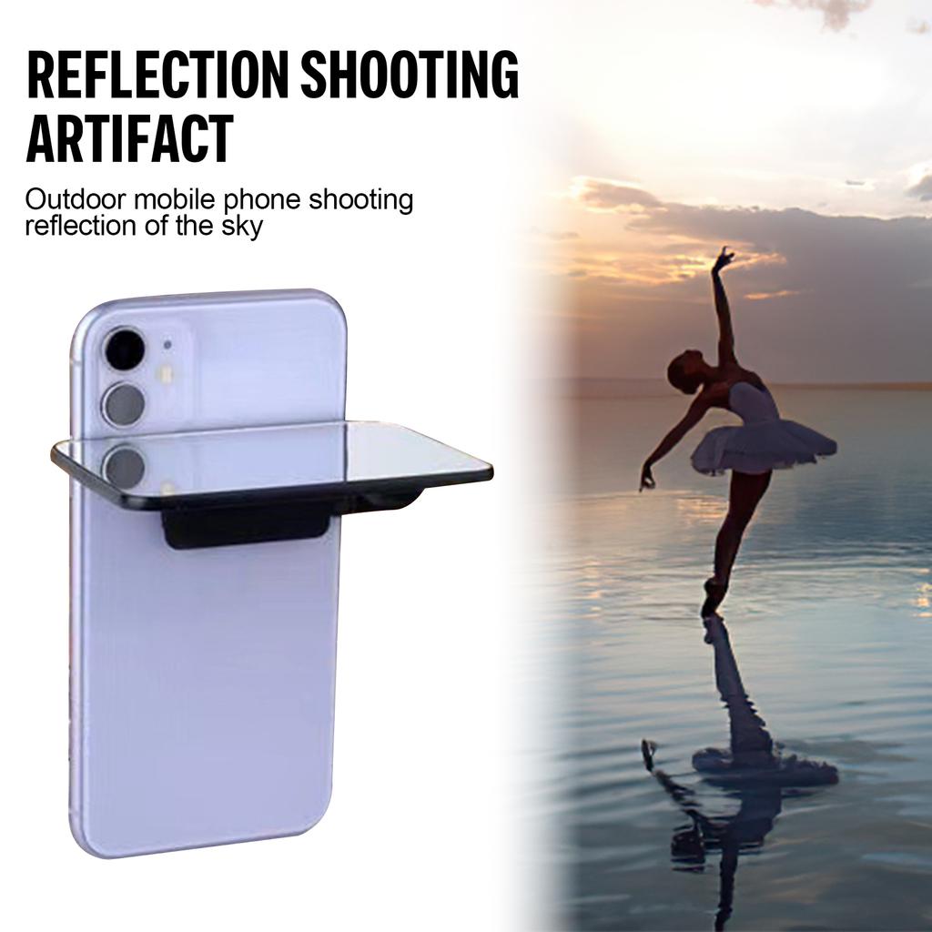 Reflection Photography Stand For Smartphone Tripod Mount Outdoor Sky Mirror Selfie Accessory Compatible With Most Mobile Phones