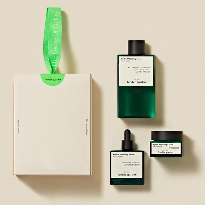 Hydro Vitalizing Skincare 3-Piece Gift Set (Toner + Serum + Cream)