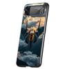 Aircraft Airplane cool Phone Case For Samsung Galaxy Z Flip 3 4 5 6 7 Hard Folding PC For Samsung Z Flip3 Flip4 Flip5 Cover