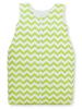 Cotton Sleeping Bag for Children 6-12 Mcy Tog 2.5 Year-Round Insulated Chevron Green