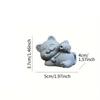 Cat Furniture Decorative Ornaments, Bonsai Rockery Desktop Office Gift Animal Creative Small Ornaments Decoration Miniatures