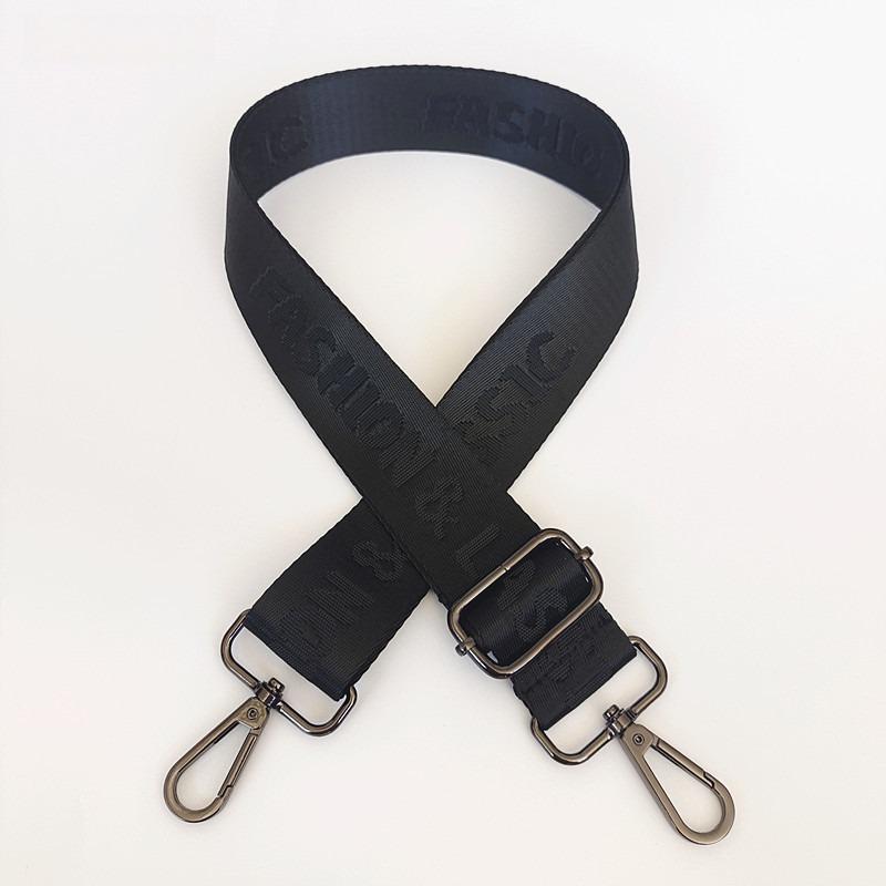Nylon Bag Accessories Versatile Webbing Single Shoulder Oblique Span Long Shoulder Strap Adjustable 3.8 Wide Bag Strap