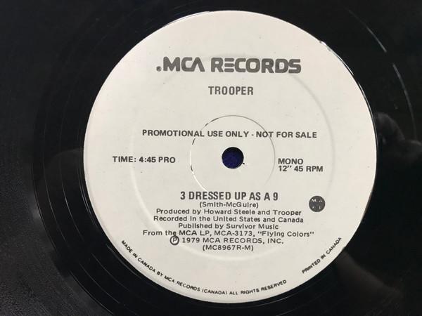 

12inch Record TROOPER 3 Dressed Up As A 9 MCA41115PROMO MCA Records 1979 Canada Rock Used