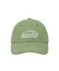 Imiseu White Stitch Ball Cap-Olive
