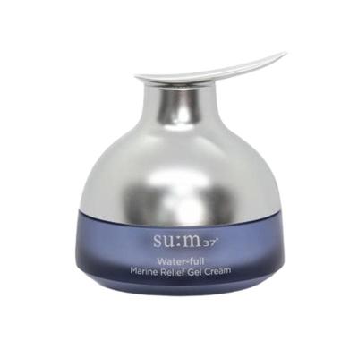 SU:M37 Water‑Full Marine Relief Gel Cream 50ml – Gel Hidratante Refrescante con Hialurónico Marino y Probióticos Fermentados