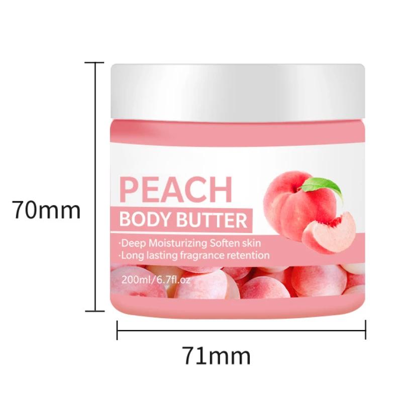 200ml Hohe Feuchtigkeitsspendende Körperbuttercreme Kokosnuss Mango Geschmack Körpercreme Feuchtigkeitsspendende und Nährende Körperreparaturcreme