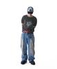 AAKAM Cracked Sun Ringer Top (Dark Gray)