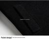 Men's Winter Plush Wool Coat, Warm Long Chenille Jacket for Middle-Aged and Elderly