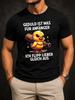 Gerunisex Patience Quote Graphic With Angry Duck Holding Bat Stars And Ich Flipp Lieber Gleich Aus Unisex All TShirt
