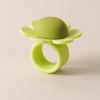 Flower Door Handle Anti-collision Sticker Silicone Entry Wall Pad Buffer Pad Anti-collision Behind Door