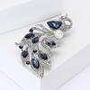 Fashion Rhinestone Crystal Phoenix Pearl Brooches For Women Clothing Coat Jewelry Accessries Gifts